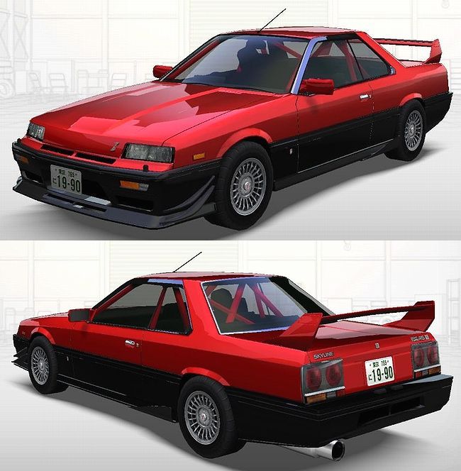 ブラックか 日産・スカイラインR30・RS-TURBO・後期・サンシェードの